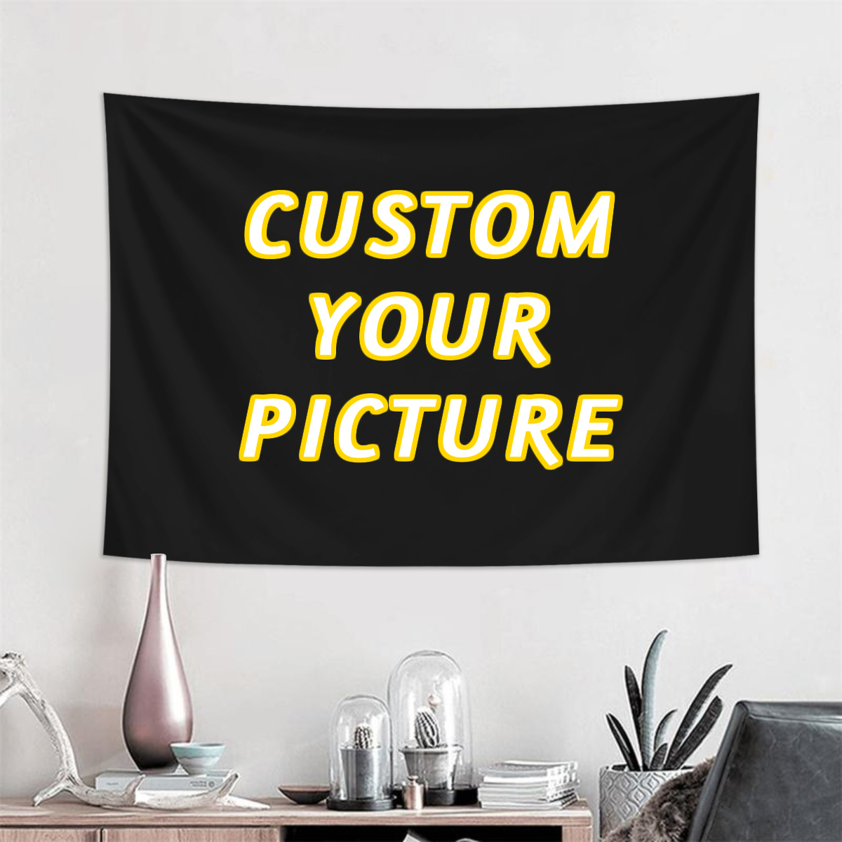 Event Party - 1pc Customized tapestries, customized banners and