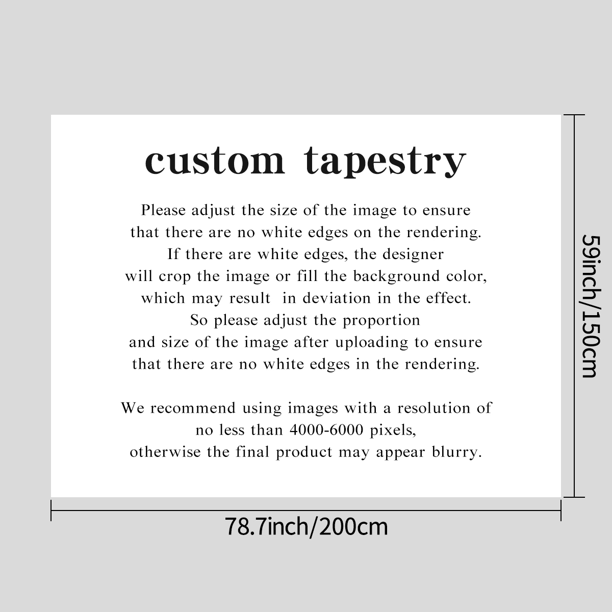 1pc Customized tapestries, cus - Event Party recension och pris