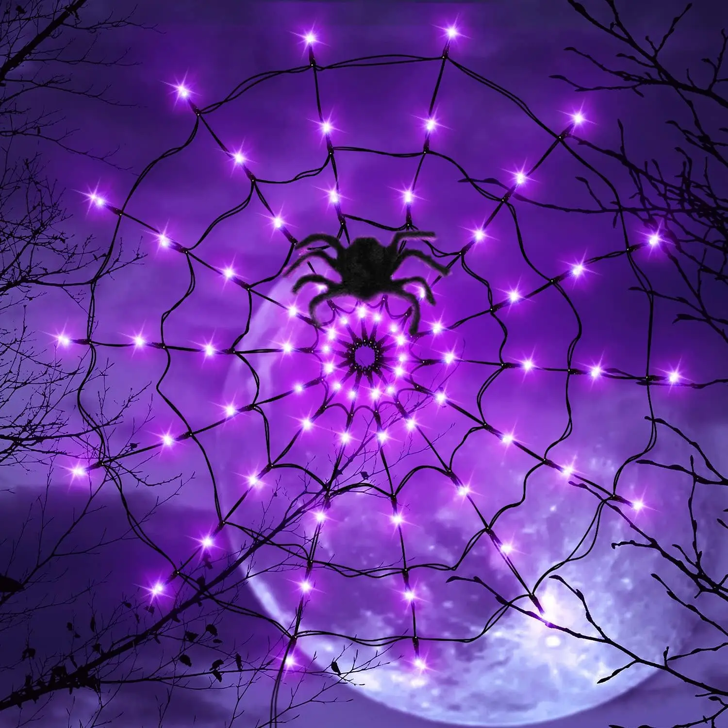 Halloween LED String Light Spi - Neon Sign Party recension och pris