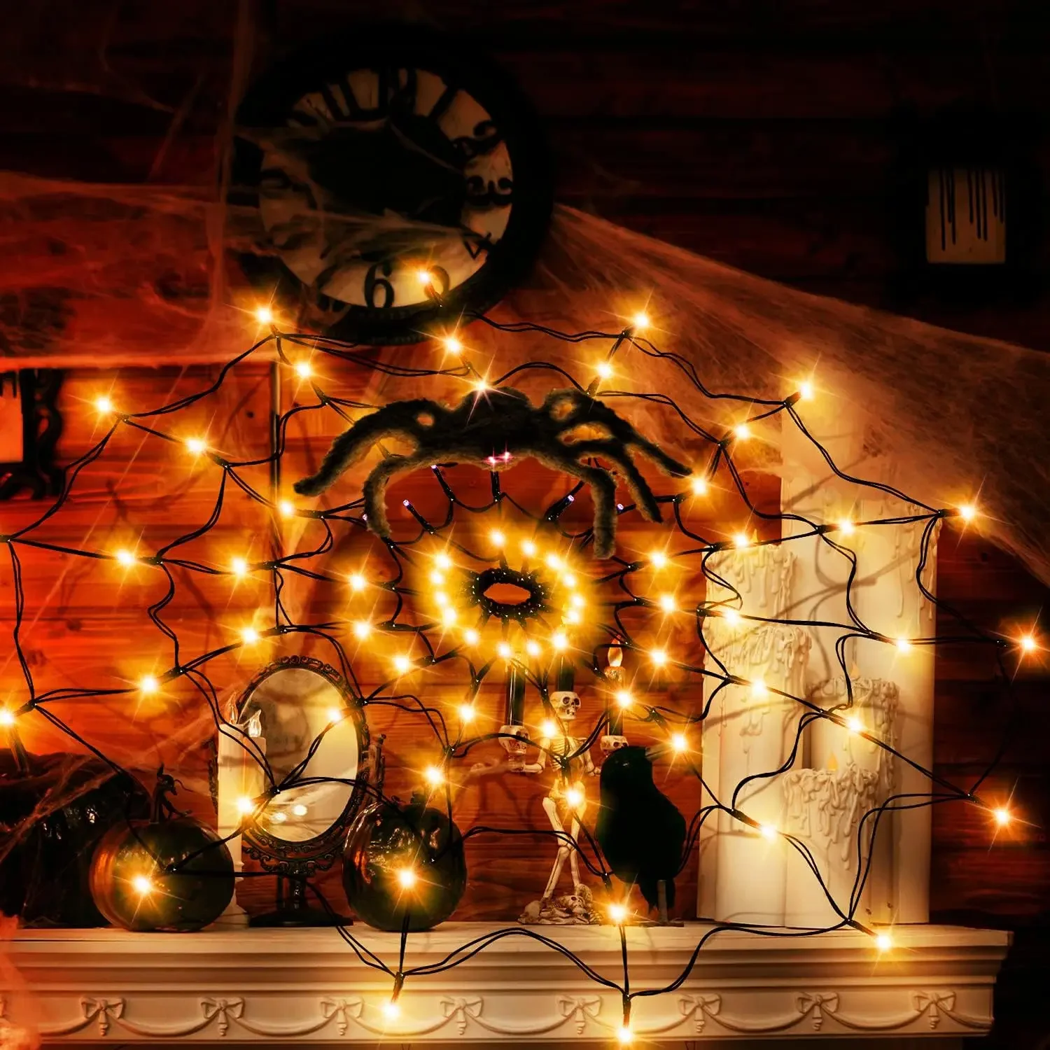 Halloween LED String Light Spi - Neon Sign Party recension och pris