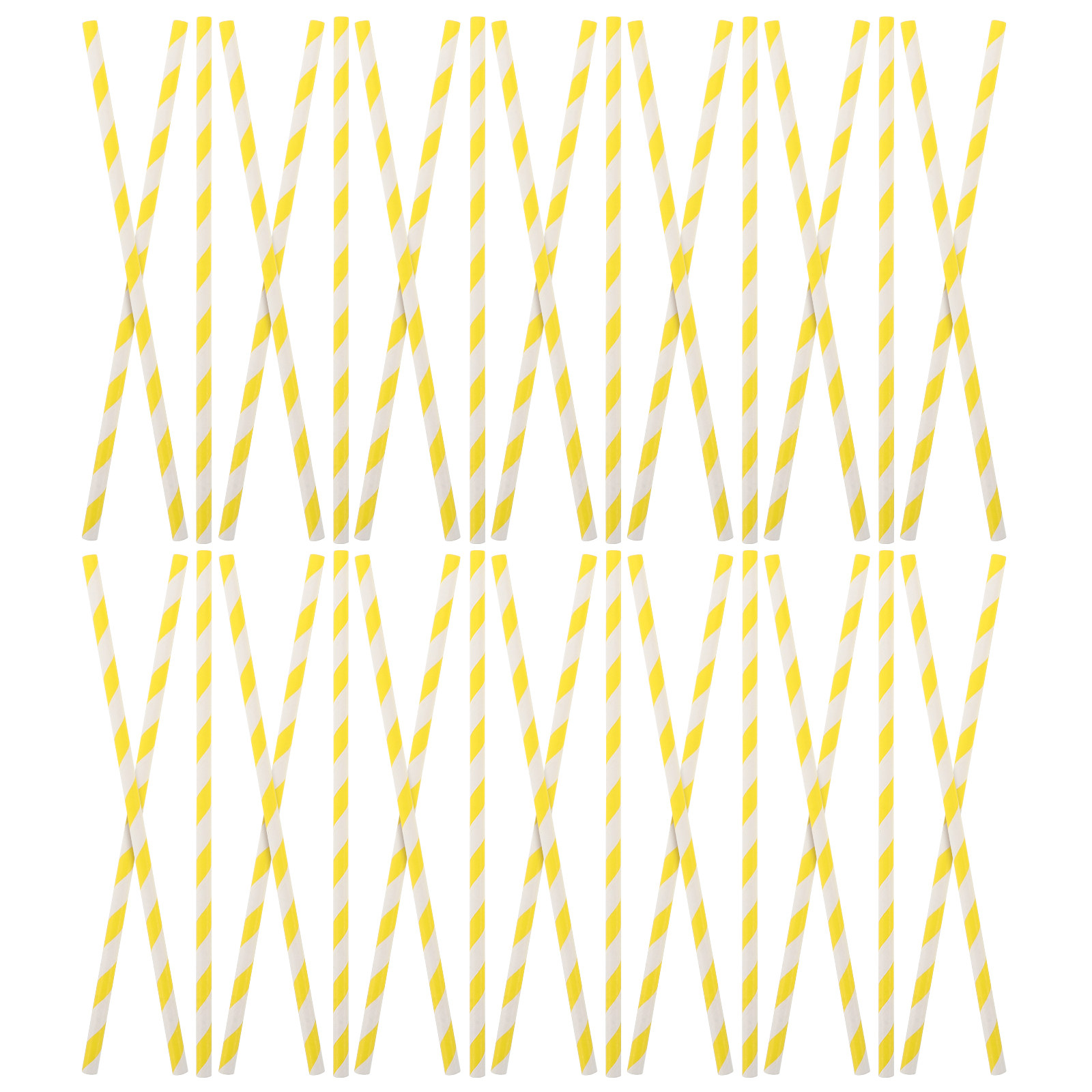 100Pcs Party Decorative Paper  - Paper Straw Color recension och pris