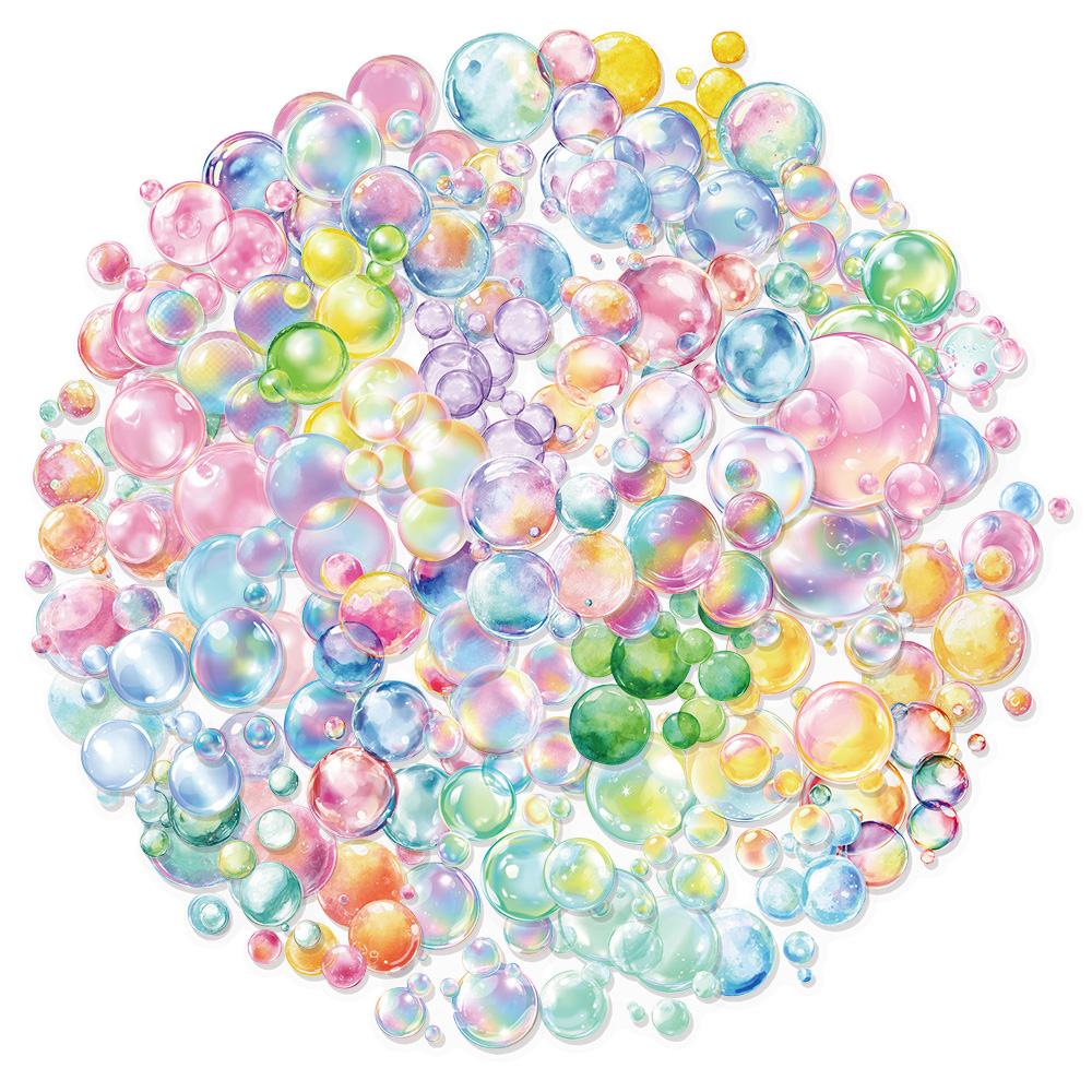 50PCS Colorful Bubble Colorful - Plastic Cup 50Pcs recension och pris