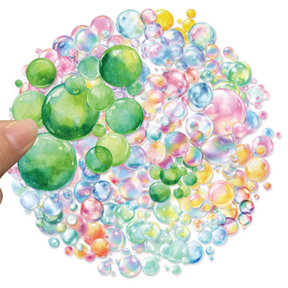 50PCS Colorful Bubble Colorful - Plastic Cup 50Pcs recension och pris