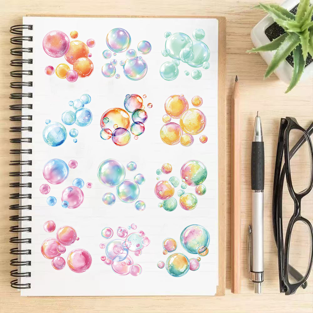 50PCS Colorful Bubble Colorful - Plastic Cup 50Pcs recension och pris