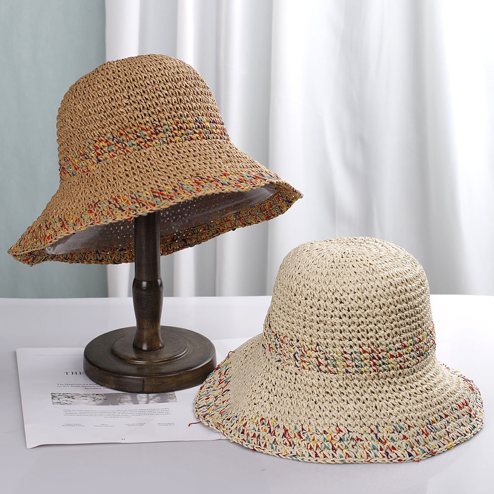 Bohemian Style Straw Hat Women - Paper Straw Color recension och pris