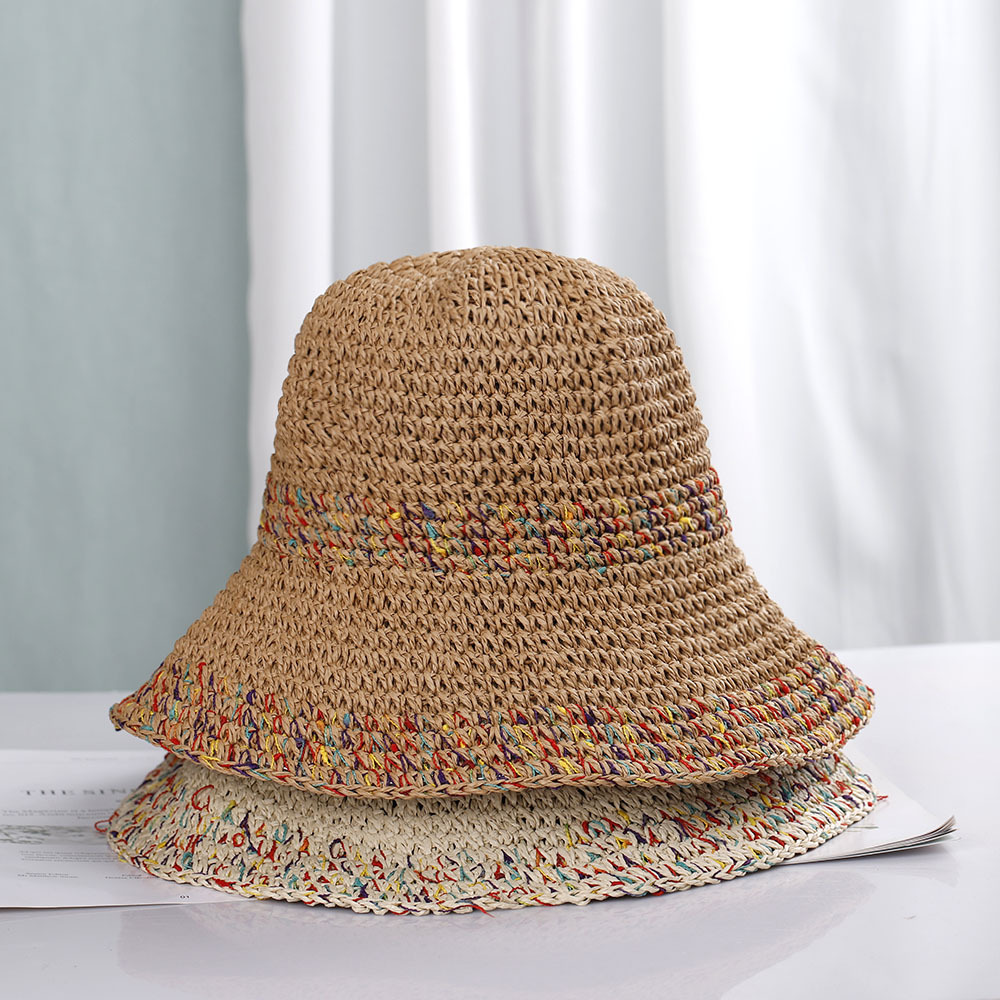 Bohemian Style Straw Hat Women - Paper Straw Color recension och pris