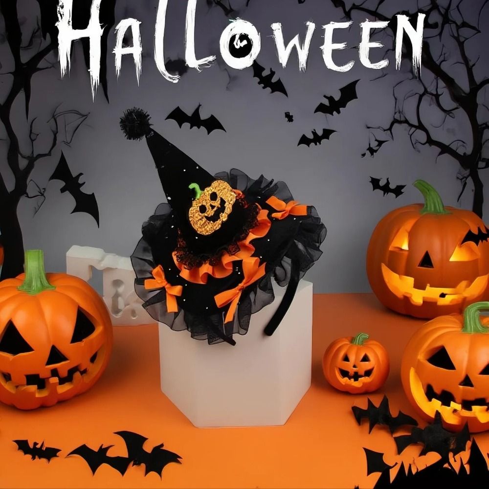 Spider Halloween Witch Hat Hea - Party Hat Cone recension och pris